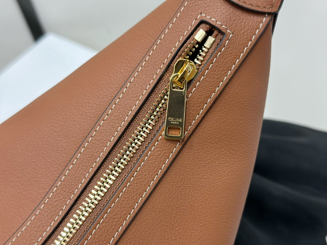 Celine Heloise Bag in Supple Calfskin Brown 30 x 28.5 x 8cm