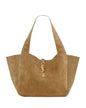 Saint Laurent Women's Brown Suede Bea Tote Bag