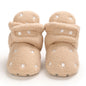 Cute Plush Soft Soles Shoes for 20-24 Inches Reborn Dolls