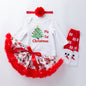 4-Piece Cute Christmas Dress for 21/22/23 Inches Reborn Dolls