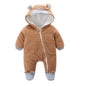 Warm Long Sleeve Little Bear Doll Bodysuit for 23 Inches Reborn Dolls