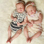 17'' Little Vivienne and Olive Twin Silicone Vinyl Baby Girl
