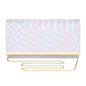 UBORSE Women Clutch Bag Evening Bag Elegant Women Chain Shoulder Bag Wedding Clutch Small Bridal Purse for Wedding Cocktail