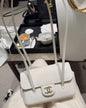 Chanel 26S Preppy Coco Mini Caviar Leather Gold CC Logo Shoulder Bag