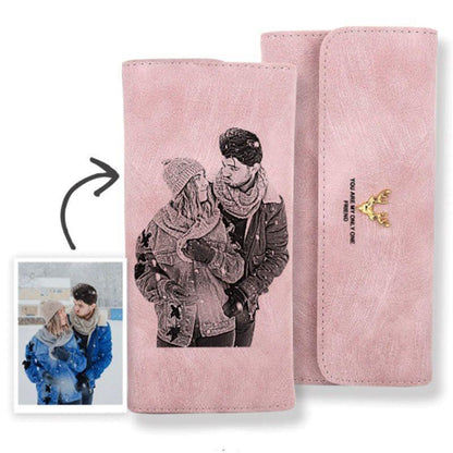 Custom Photo Engraved Wallet