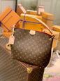 Louis Vuitton Ebene Monogram Leather Bag