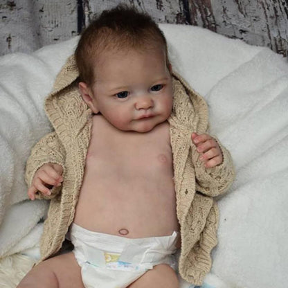 17'' Lifelike Cute Monette Reborn Baby Doll Girl Toy