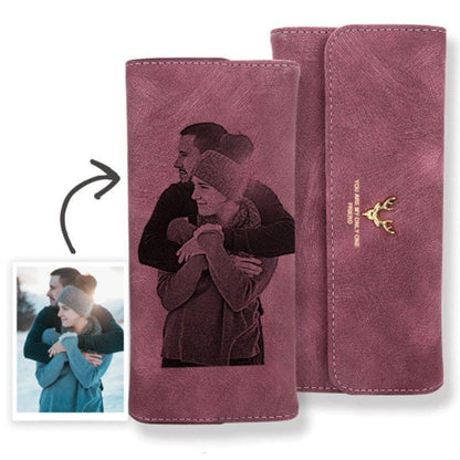 Custom Photo Engraved Wallet