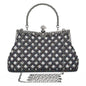 UBORSE Women Vintage Floral Beaded Rhinestone Embroidery Clutch Evening Handbag Wedding Party Purse Vintage Bags