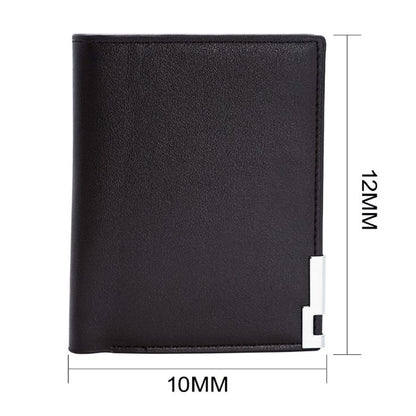 Personalized Photo Men's Wallet with Spotify Song Cover Gift For Lover