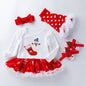 4-Piece Cute Christmas Dress for 21/22/23 Inches Reborn Dolls