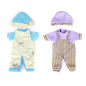 2 Baby Boy Doll Suits for 12 inch Reborn Dolls