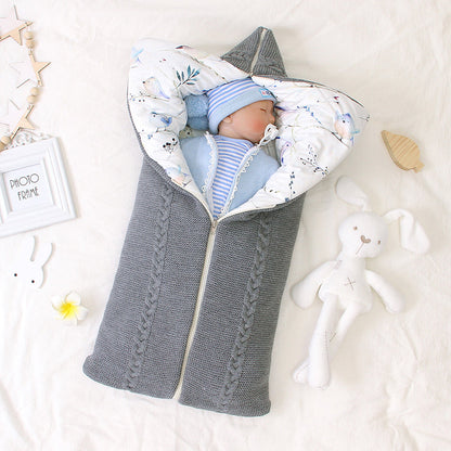 Thickened Zipper Sleeping Bag For 16-24 Inches Reborn Dolls