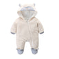 Warm Long Sleeve Little Bear Doll Bodysuit for 23 Inches Reborn Dolls