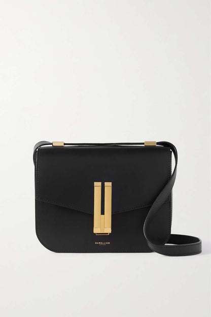 DEMELLIER + NET SUSTAIN Vancouver leather shoulder bag