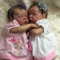 17'' Real Lifelike Twins Olga and Cortney Reborn Baby Doll Gril